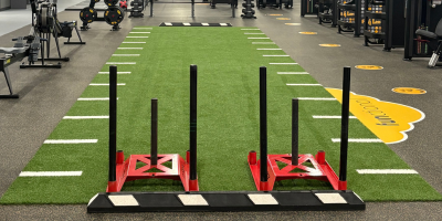 Exterior of a 24/7 Fit4Less Gym
